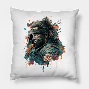 samurai warrior Pillow