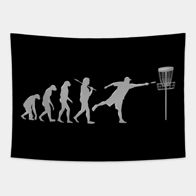 Disc Golf Evolution Tapestry by Shiva121