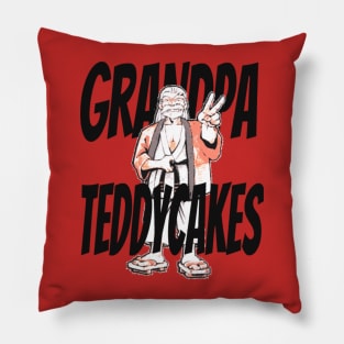 Grandpa Teddycakes (From the Fatal Fury Series w/ Ryan Infinity) Pillow