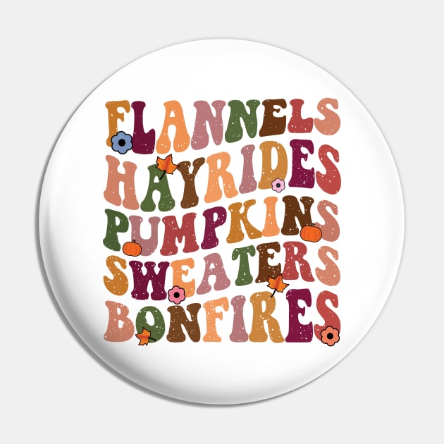 Flannels Hayrides Pumpkins Vintage Sweaters Bonfires Pin by DigitalCreativeArt