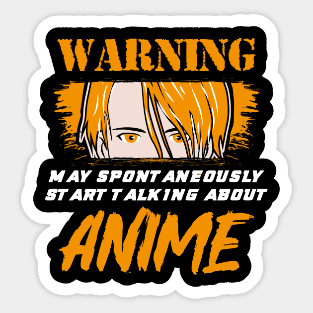 Anime Lovers Gifts I manga fandom Japanese - Anime - Sticker