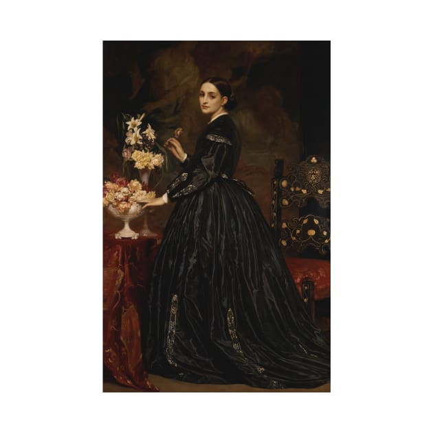 Mrs. James Guthrie by Frederic Leighton by Classic Art Stall