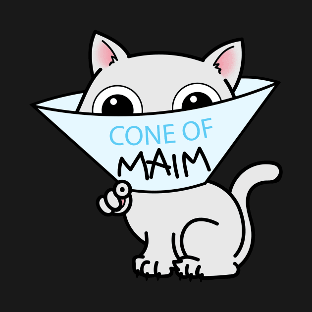 Payback - Cone of Maim Kitty Cat by calidrawsthings