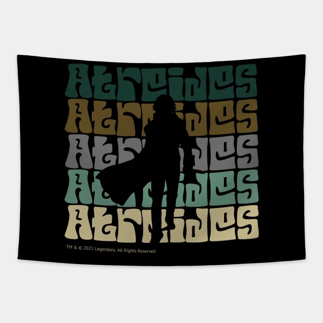 Paul Atreides Typography - Dune Tapestry by Slightly Unhinged