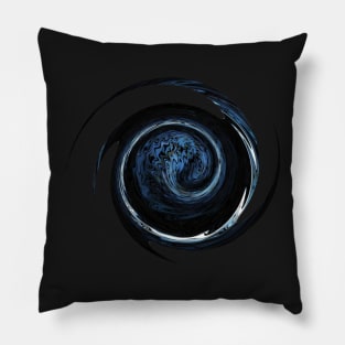 Blue Alien Pillow