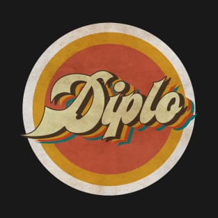 circle vintage Diplo T-Shirt
