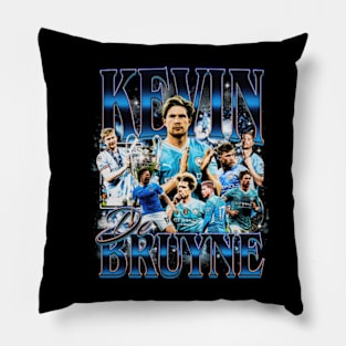 Kevin De Bruyne Retro Bootleg Pillow
