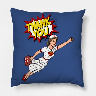 Super Nurse fight against coronavirus Pillow