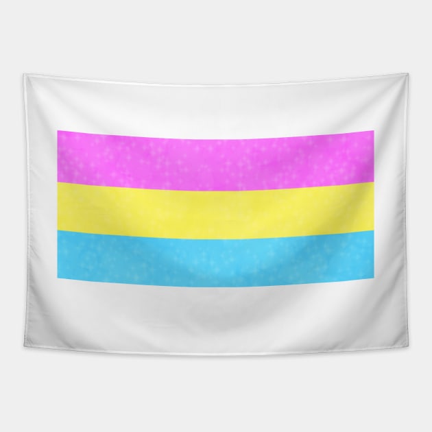 Shimmer Pansexual Pride Flag Tapestry by whizz0