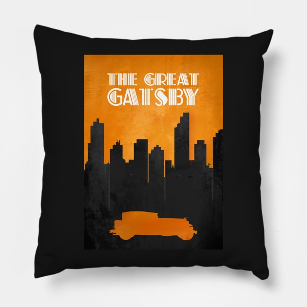 The Great Gatsby - Minimal Movie Film Fanart Alternative Pillow by HDMI2K