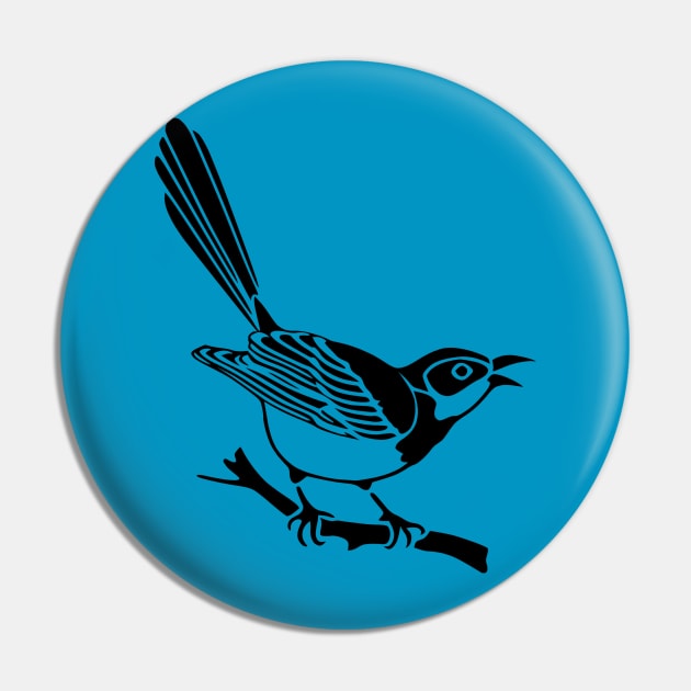 Mockingbird Pin by KayBee Gift Shop