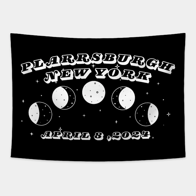 Plattsburgh New York  Solar Eclipse Tapestry by Total Solar Eclipse