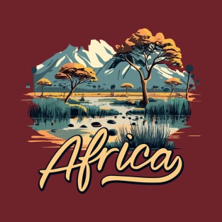 Beautiful African Landscape T-Shirt