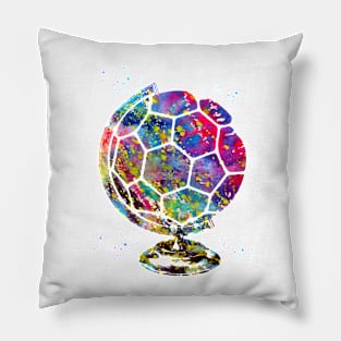 Handball Globe Pillow