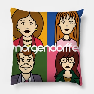 The Morgendorffer family Pillow