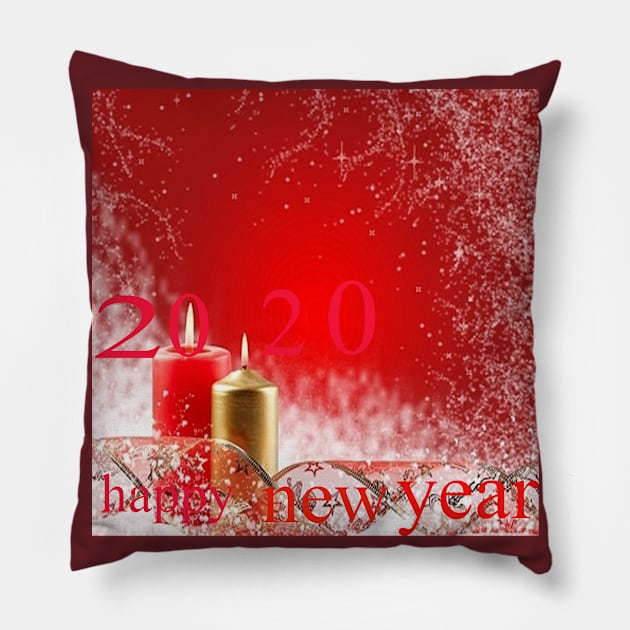 New year Pillow by paulashish