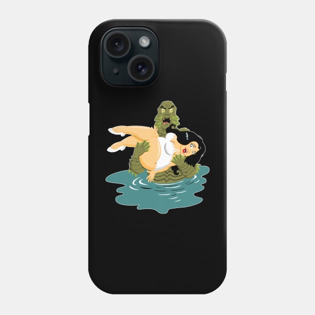 Creature Feature Phone Case by scoffin