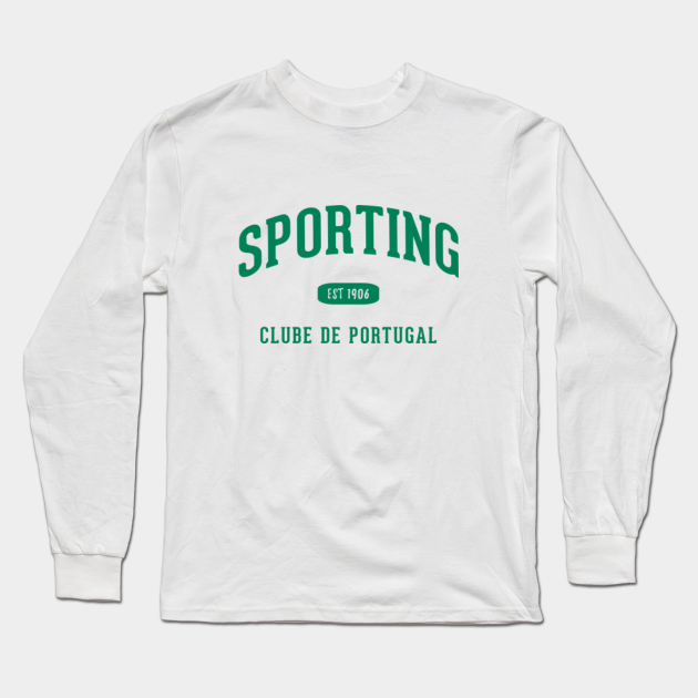 Sporting Cp Sporting Lisbon Long Sleeve T Shirt Teepublic Shop the hottest portugal football kits and shirts to make your excitement clear this football season. teepublic