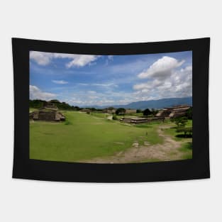 Site archéologique de Monte Alban, Oaxaca Mexique Tapestry