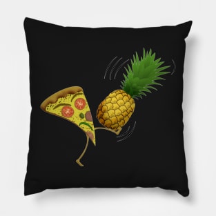 pizza without pineapple Pillow