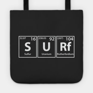 Surf (S-U-Rf) Periodic Elements Spelling Tote