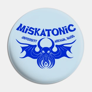 Winged Cthulhu Miskatonic University logo Pin