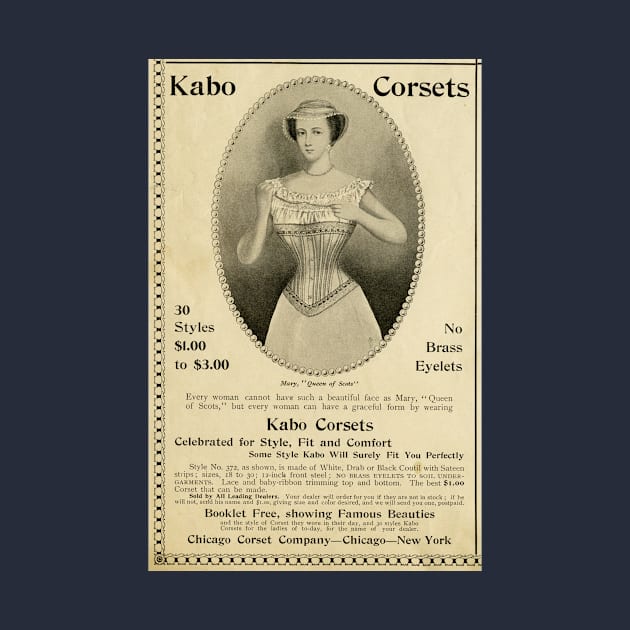 Victorian Corsets Ad by Pacific Cauldron