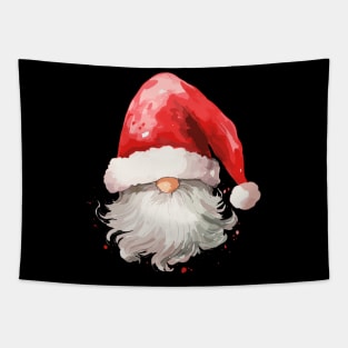 Classic Santa faces - Funny Christmas Holiday Tapestry