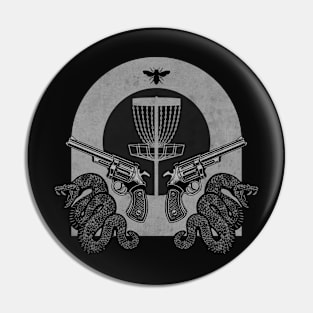 Disc Golf Shooter Team BW Pin