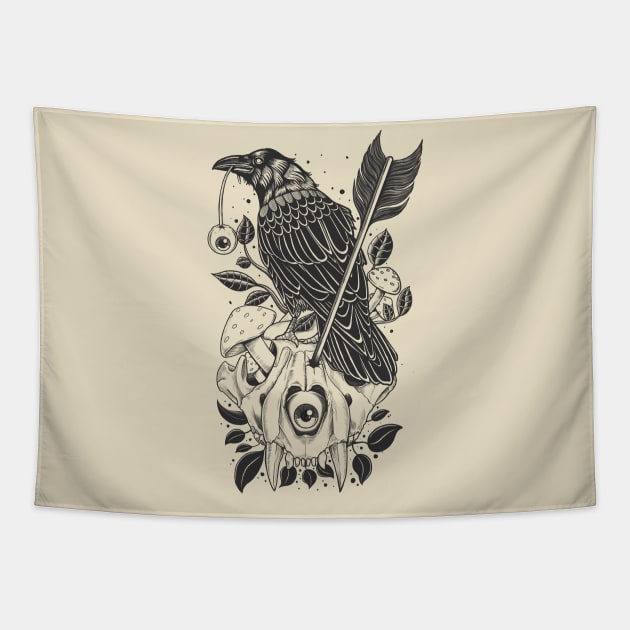 Nevermore Tapestry by fathi