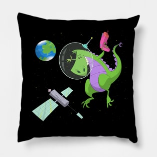 Space Dino Pillow