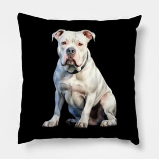 American Bulldog Pillow