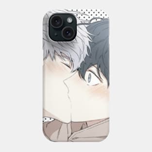 gay kiss Phone Case