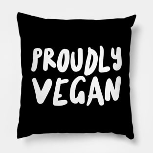 Proudly Vegan Pillow