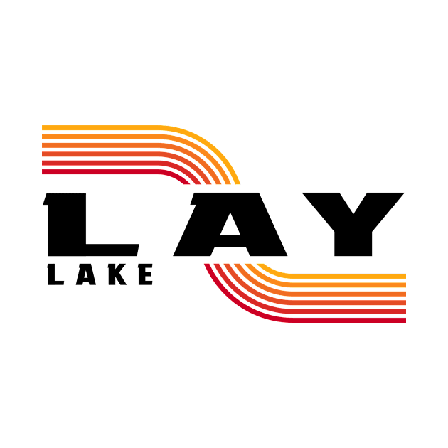 Lay Lake 80's Retro by Alabama Lake Life