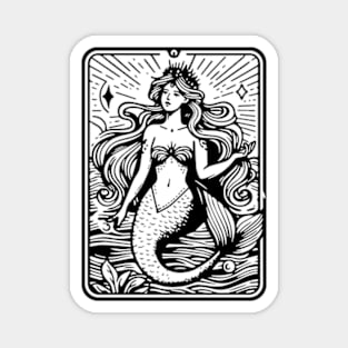 Mermaid Tarot Style Magnet