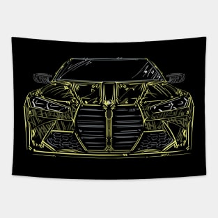 BMW M4 Tapestry