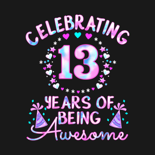 Celebrating 13th Birthday T-Shirt