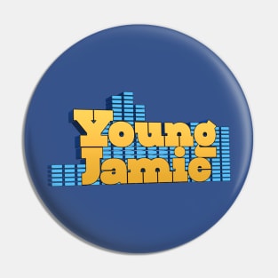 Young Jamie - J. Rogan JRE Podcast Fan Design Pin