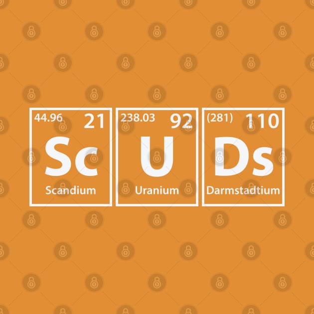 Scuds (Sc-U-Ds) Periodic Elements Spelling by cerebrands