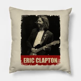 Eric Clapton - NEW RETRO STYLE Pillow