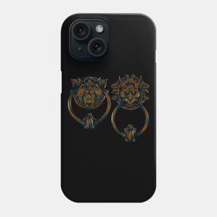 Labyrinth door knockers Phone Case