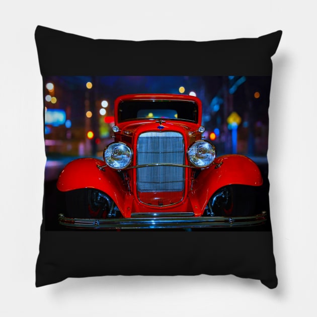 Burn'in Love Deuce Coupe Pillow by Burtney