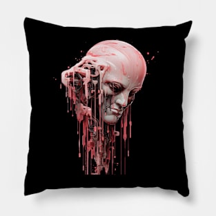 David - Abstract art Pillow