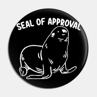 seal of approval funny seal ocean life Pin