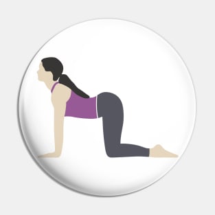 Cow Yoga Pose Pin