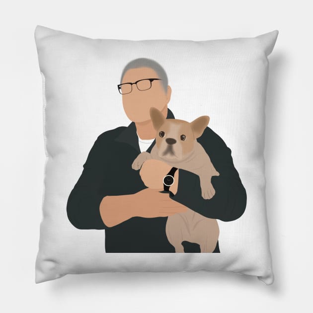 Modern Family Jay and Stella Meme Fan Art Pillow by senaeksi