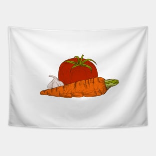 vegetables Tapestry