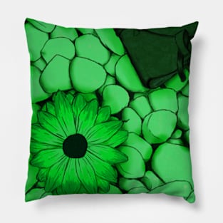 Huvember - Greens Pillow