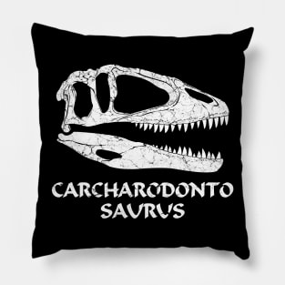 Carcharodontosaurus Fossil Skull Pillow